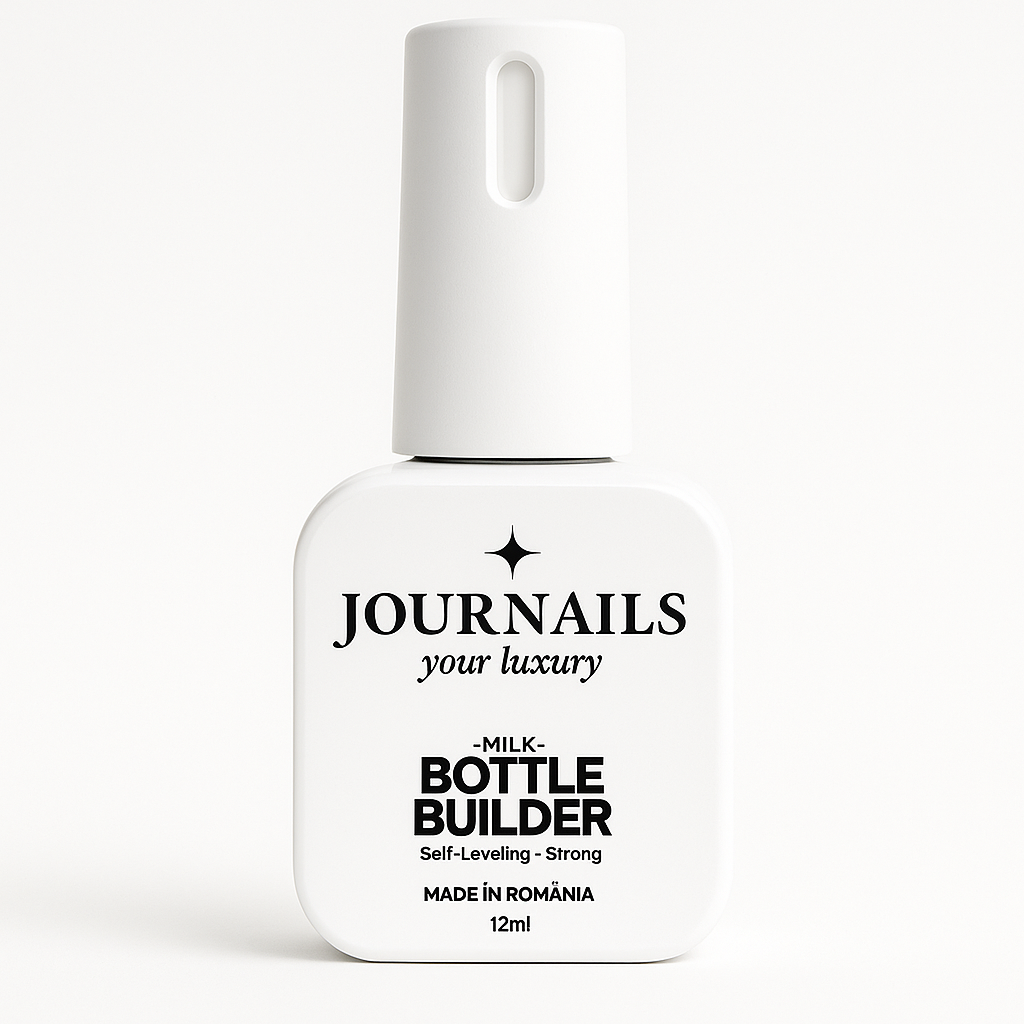 JOURNAILS Bottle Builder Milky White 12 ml — gel constructor blanco lechoso.