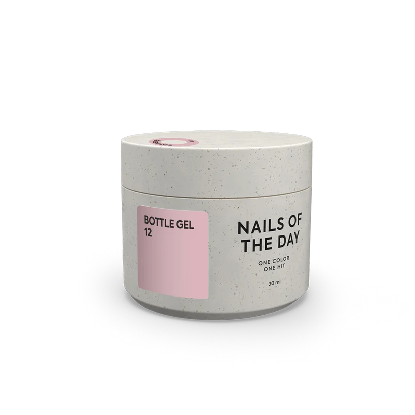 NAILSOFTHEDAY Bottle Gel 12 – Gel Ultrafuerte, 30 ml