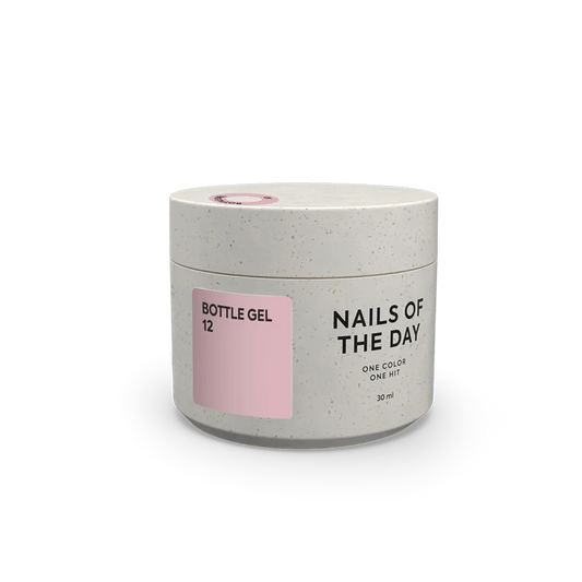NAILSOFTHEDAY Bottle Gel 12 – Gel Ultrafuerte, 30 ml