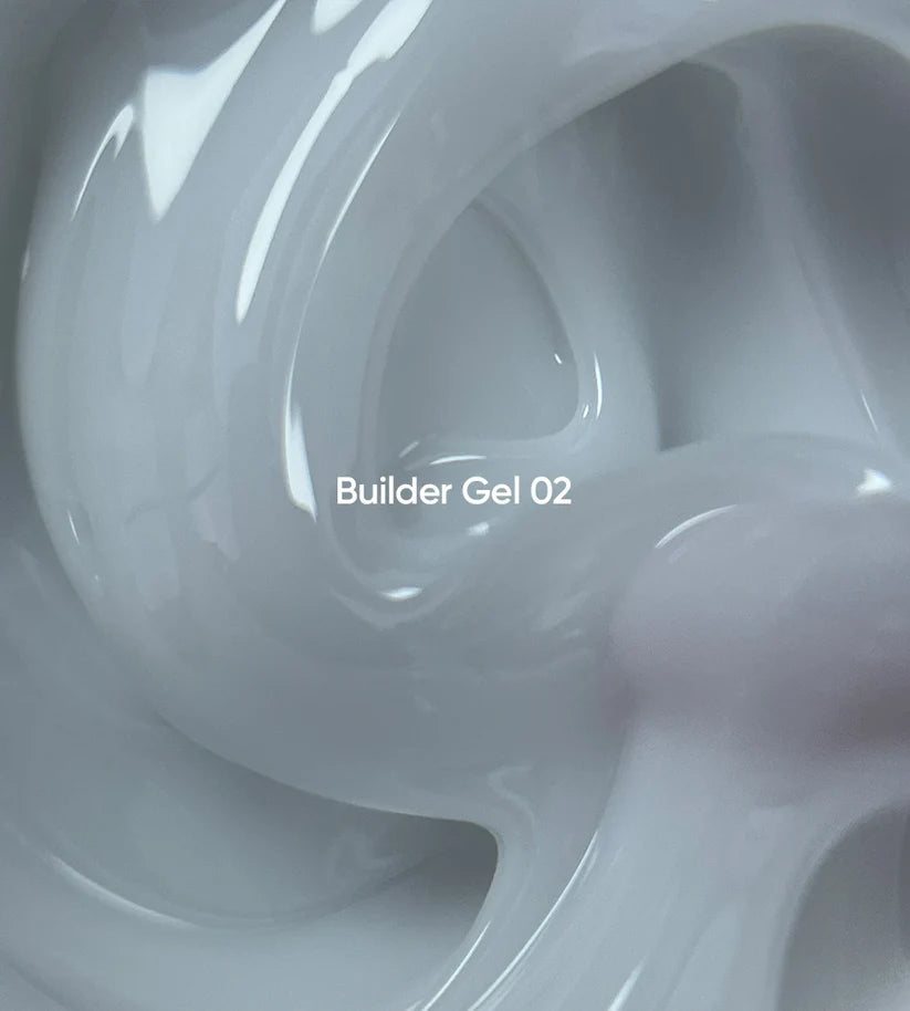 NAILSOFTHEDAY Builder Gel 02 — gel blanco lechoso para extensiones de uñas, 30 ml