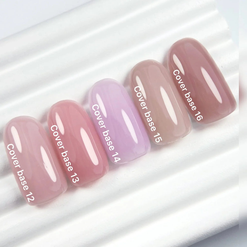 Nailsoftheday Cover base NEW Formula 10 - base camuflaje color durazno para uñas, 10 ml