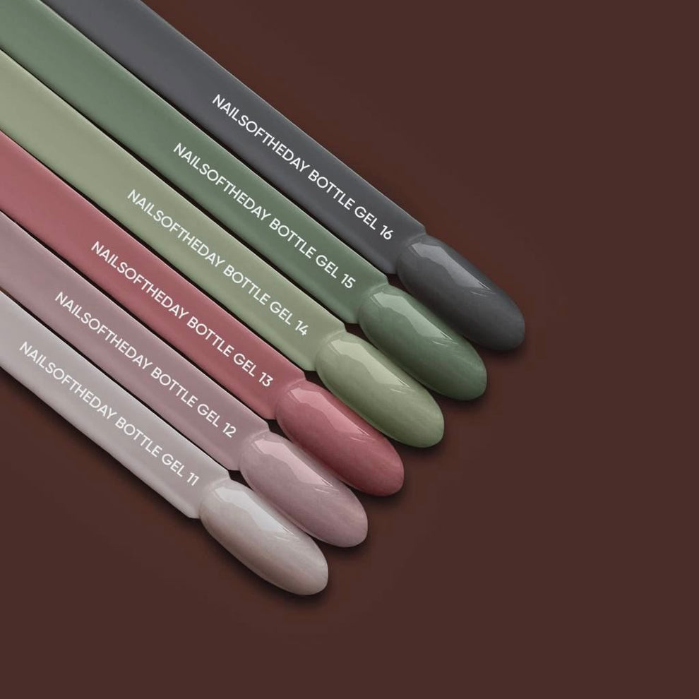 NAILSOFTHEDAY Bottle gel 14 — gel ultrafuerte para uñas, 10 ml