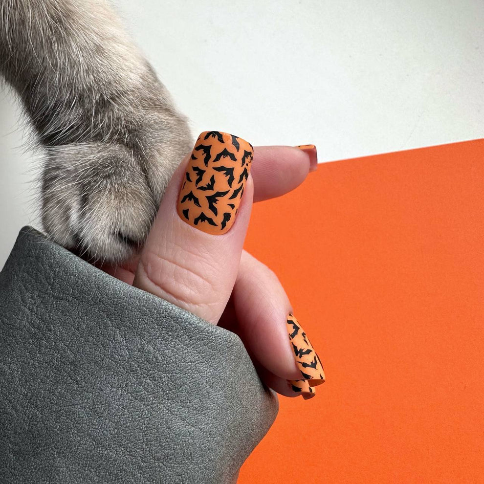 NAILSOFTHEDAY Let's Special Pumpkin: esmalte semipermanente color calabaza para uñas que cubre en una capa, 10 ml