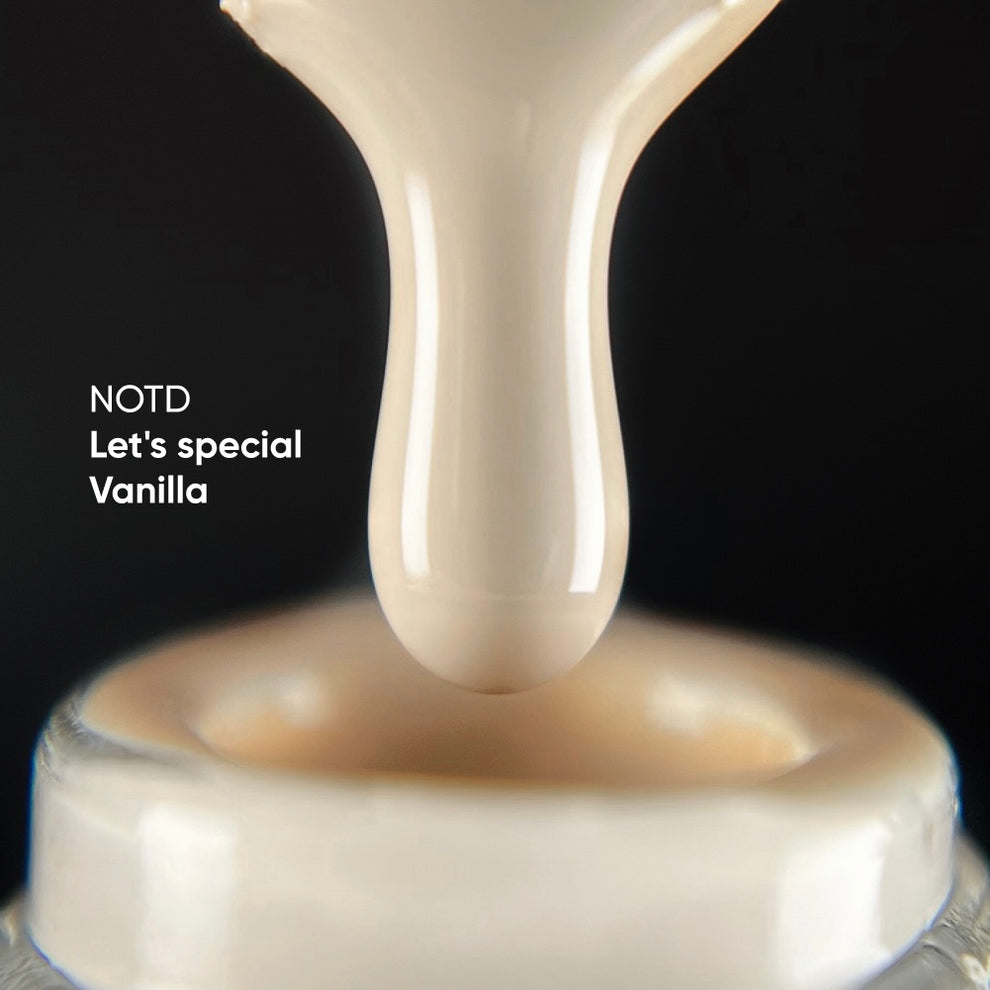 NAILSOFTHEDAY Let's Special Vanilla — esmalte semipermanente de uñas de color vainilla que cubre en una capa, 10 ml