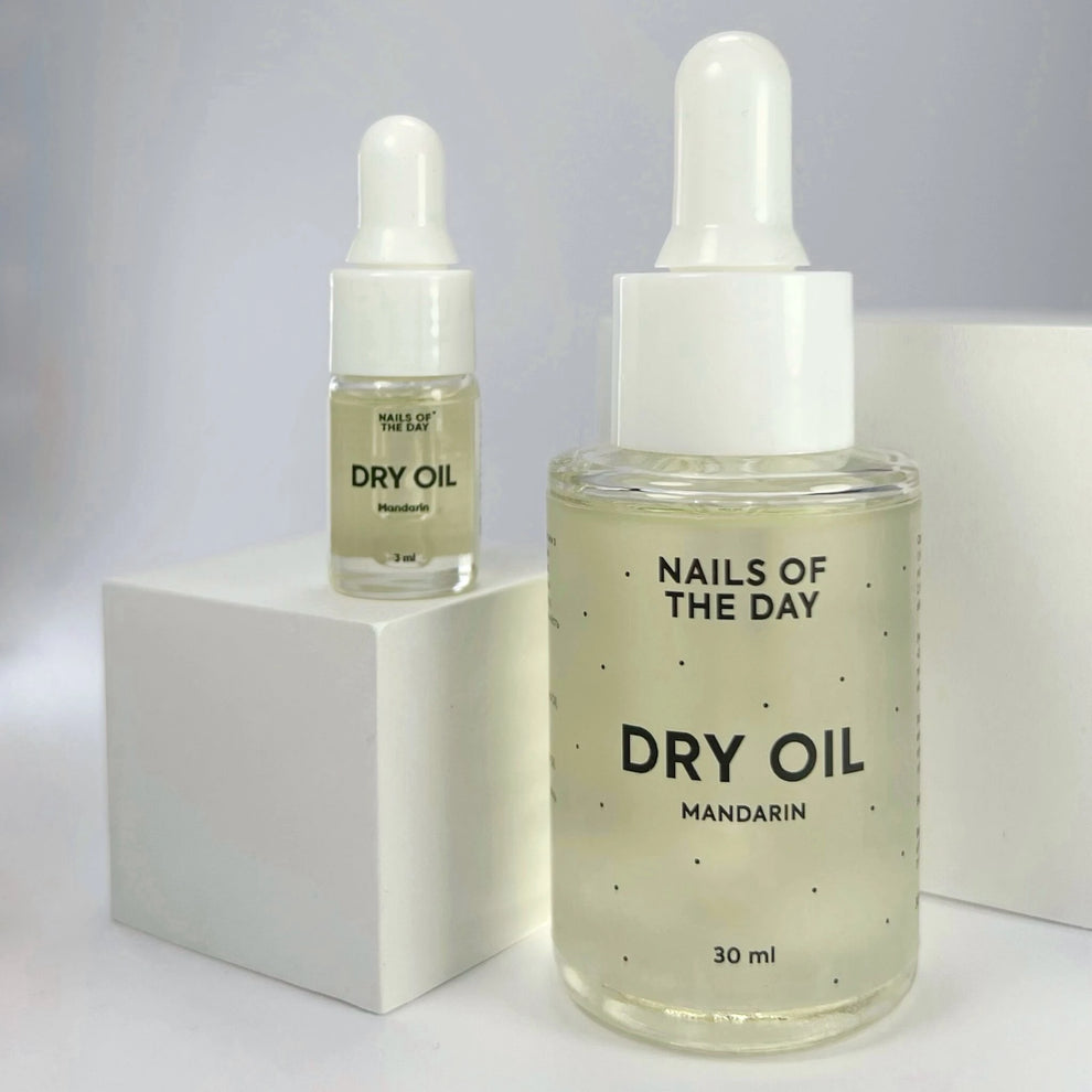 NAILSOFTHEDAY Dry Oil Mandarin — aceite seco para cutículas, 3 ml
