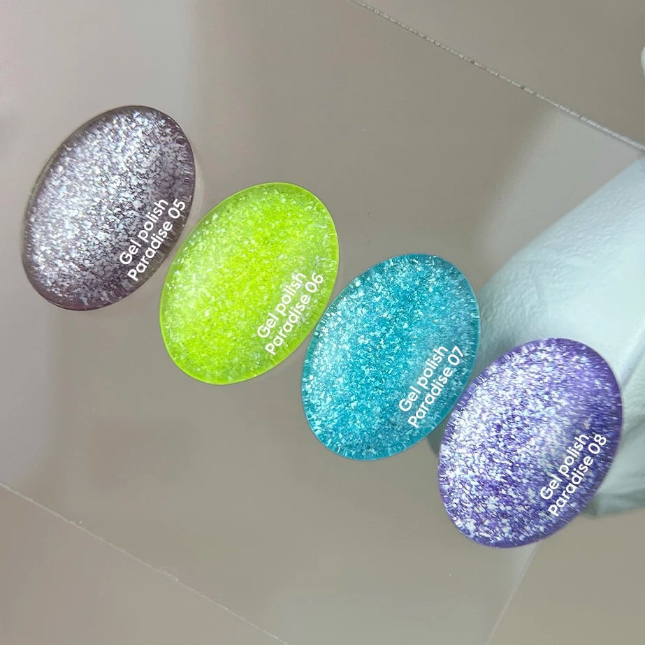 NAILSOFTHEDAY Paradise 08 — esmalte semipermanente violeta que cubre la uña con una sola capa, 10 ml