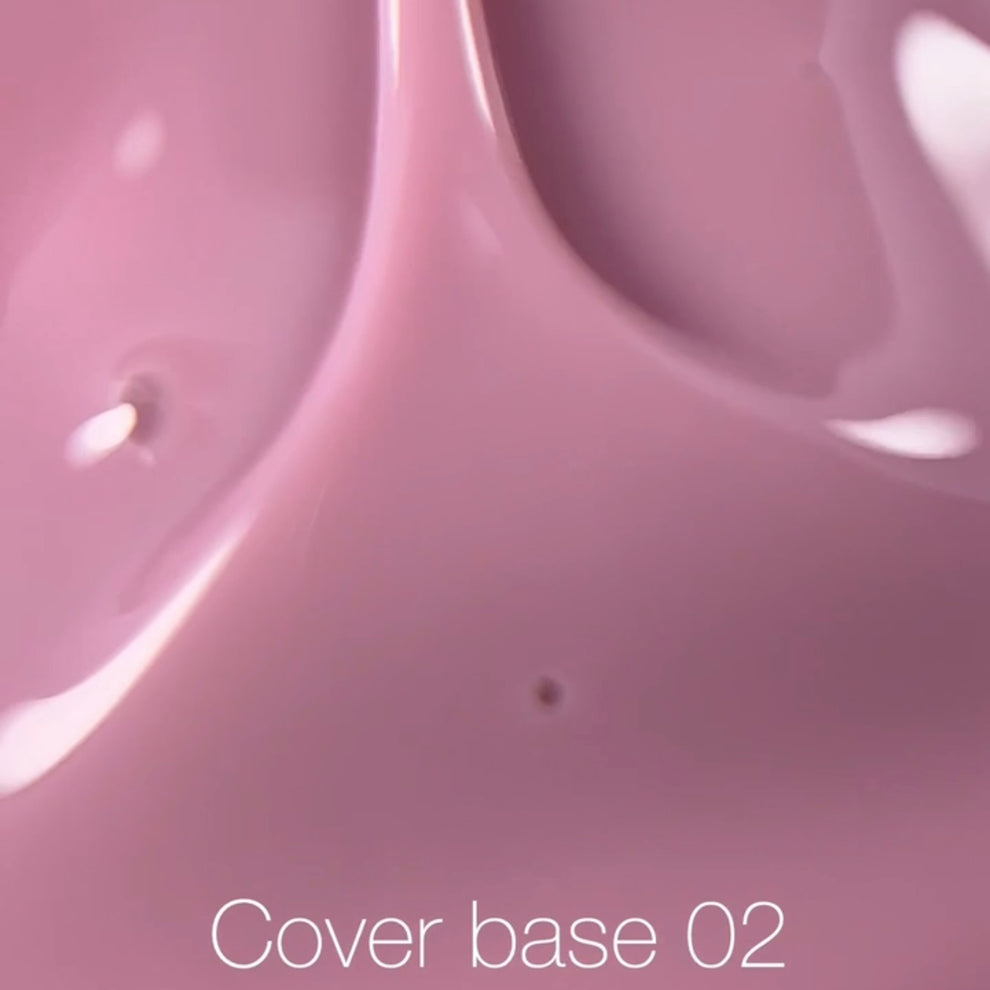 Nailsoftheday Cover base NEW Formula 02: base de camuflaje rosa nude para uñas, 10 ml.