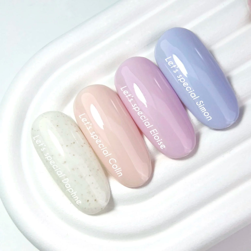 NAILSOFTHEDAY Let’s Special Whistledown — esmalte semipermanente rosa con brillo dorado, 10 ml