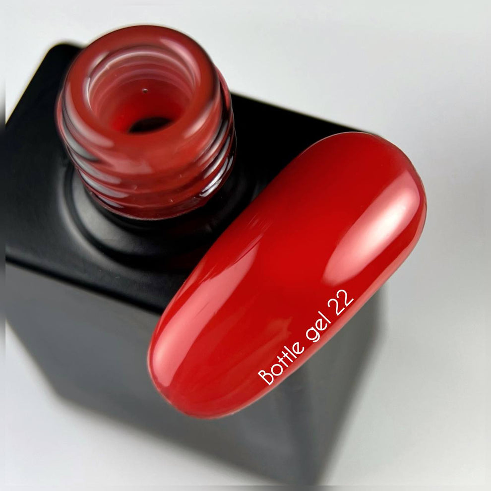 NAILSOFTHEDAY Bottle Gel 22 – Gel Extra Fuerte Frambuesa Oscuro, 10 ml