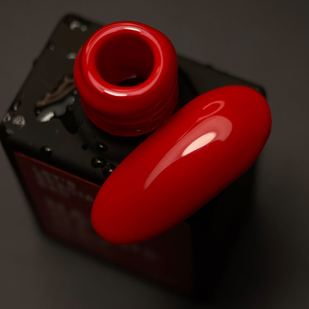 NAILSOFTHEDAY Let's Special Red: esmalte semipermanente rojo especial que se superpone en una capa, 10 ml