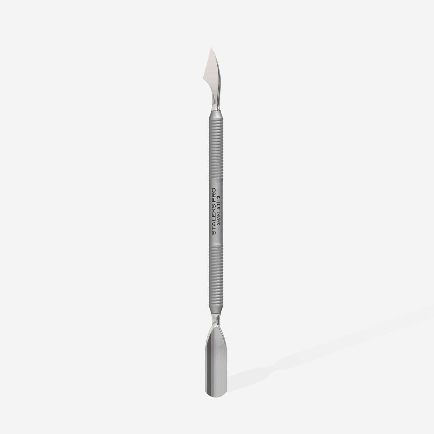 Espátula de manicure SMART 51 TYPE 2 (asta inclinada + empujador redondeado)