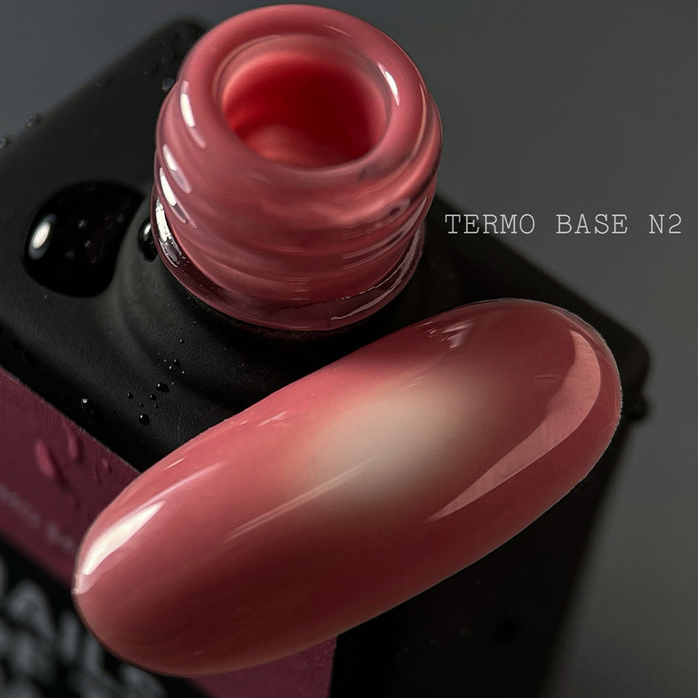 NAILSOFTHEDAY Termo base 02 – base termo rosa suave lechosa, 10 ml