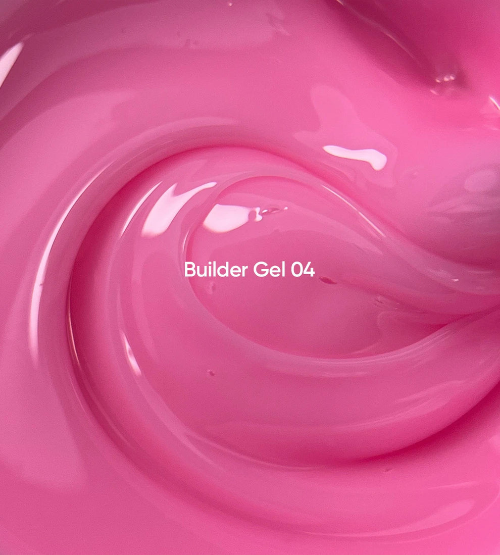 NAILSOFTHEDAY Builder Gel 04 — gel rosa para extensiones de uñas, 30 ml