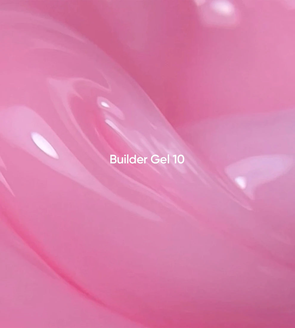NAILSOFTHEDAY Builder Gel 10 — gel rosa para extensiones de uñas, 30 ml