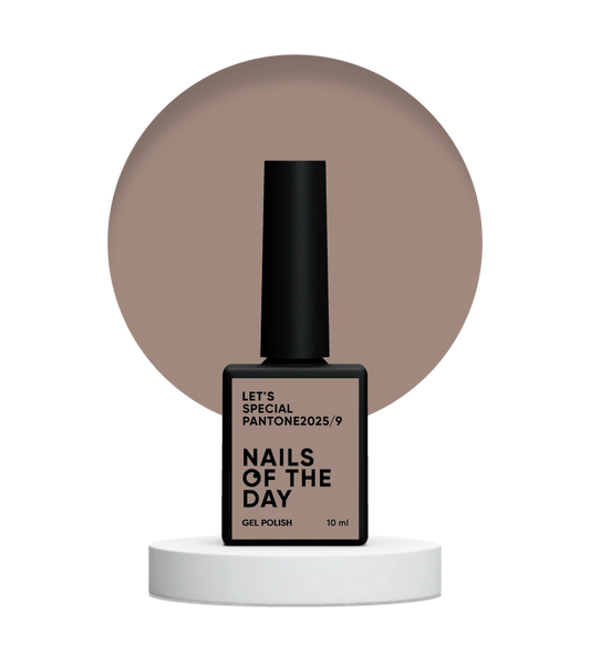 Esmalte semipermanente NAILS OF THE DAY Pantone 2025/9 beige café frío, 10ml
