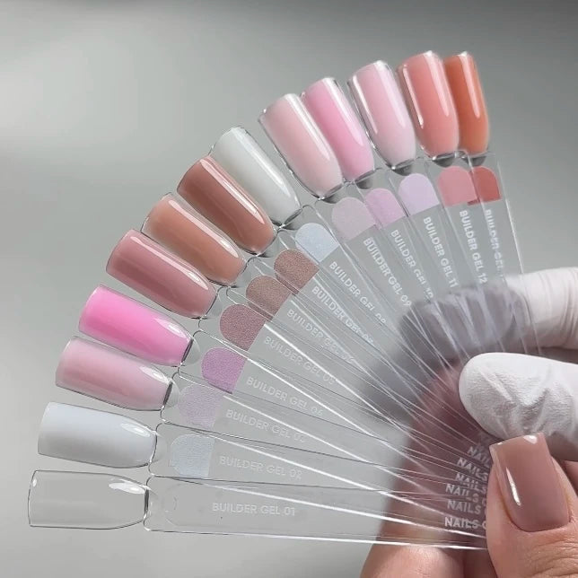 NAILSOFTHEDAY Builder Gel 10 — gel rosa para extensiones de uñas, 30 ml