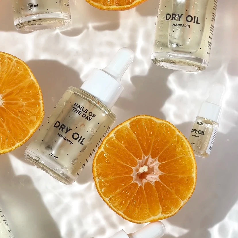 NAILSOFTHEDAY Dry Oil Mandarin — aceite seco para cutículas, 3 ml