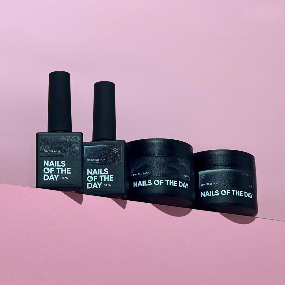 NAILSOFTHEDAY No stress top no wipe - top brillante sin capa pegajosa y sin filtros UV, top ANTI-RAYAS, 10 ml