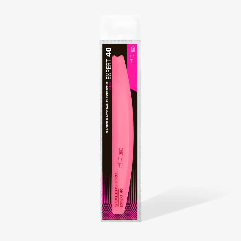 Lima de plástico inclinada, media luna (base)STALEKS EXPERT 40