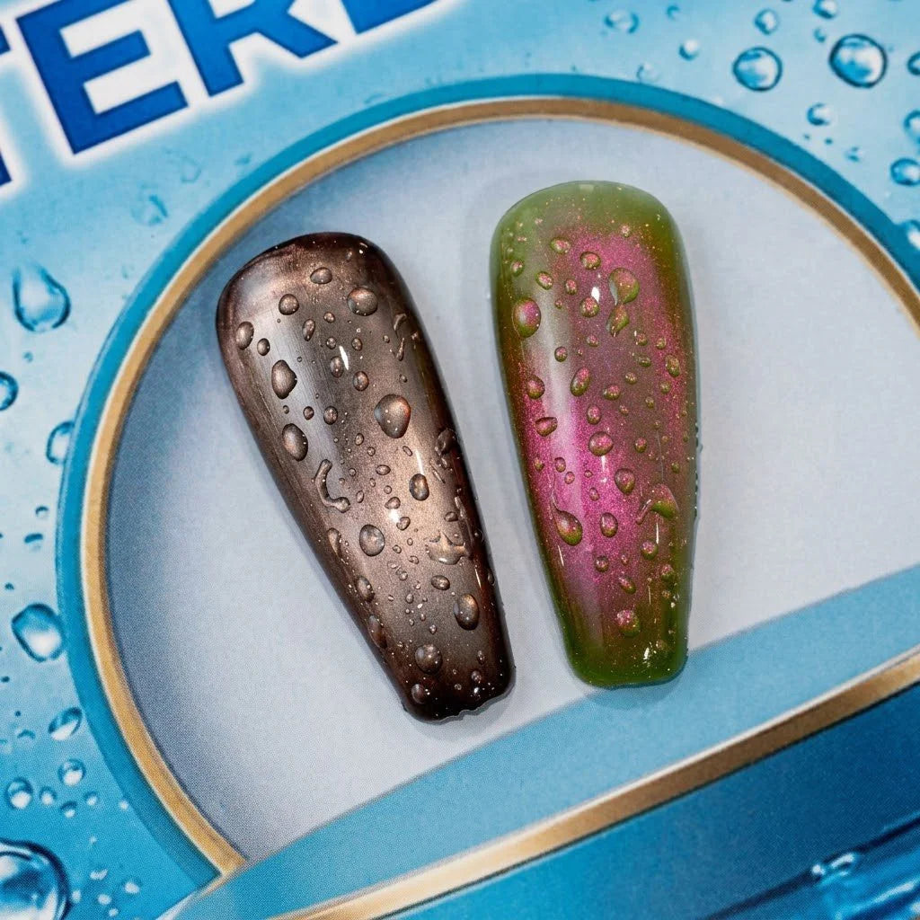 Top Coat WATERDROPS Illusion Beauty – Efecto Gotas de Agua 2 × 10 ml